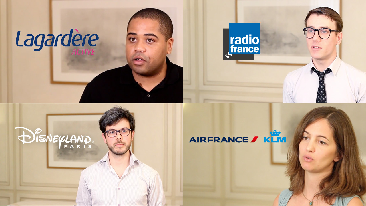 Disneyland Paris, Air France, Lagardère Active, and Radio France discuss tag management